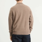 Norse Projects Men's Standard Merino Lambswool Polo in Clay
