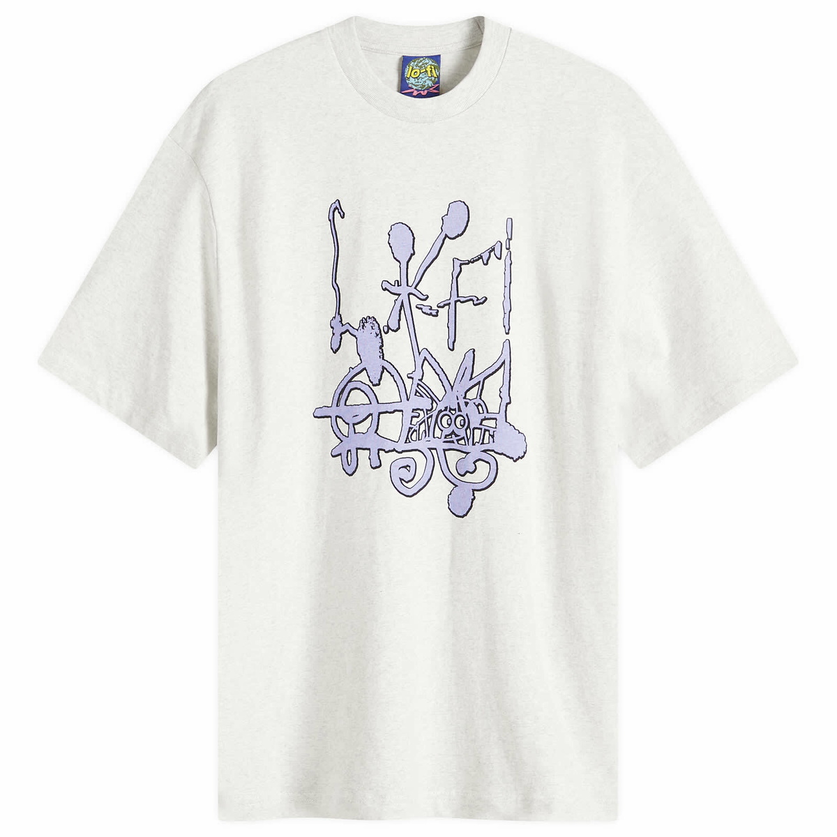Lo-Fi Men's Emulsion T-Shirt in Ash