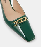 Tom Ford Whitney 55 patent leather slingback pumps