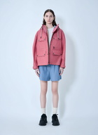 Moncler Grenoble High-Waisted Pleated Shorts
