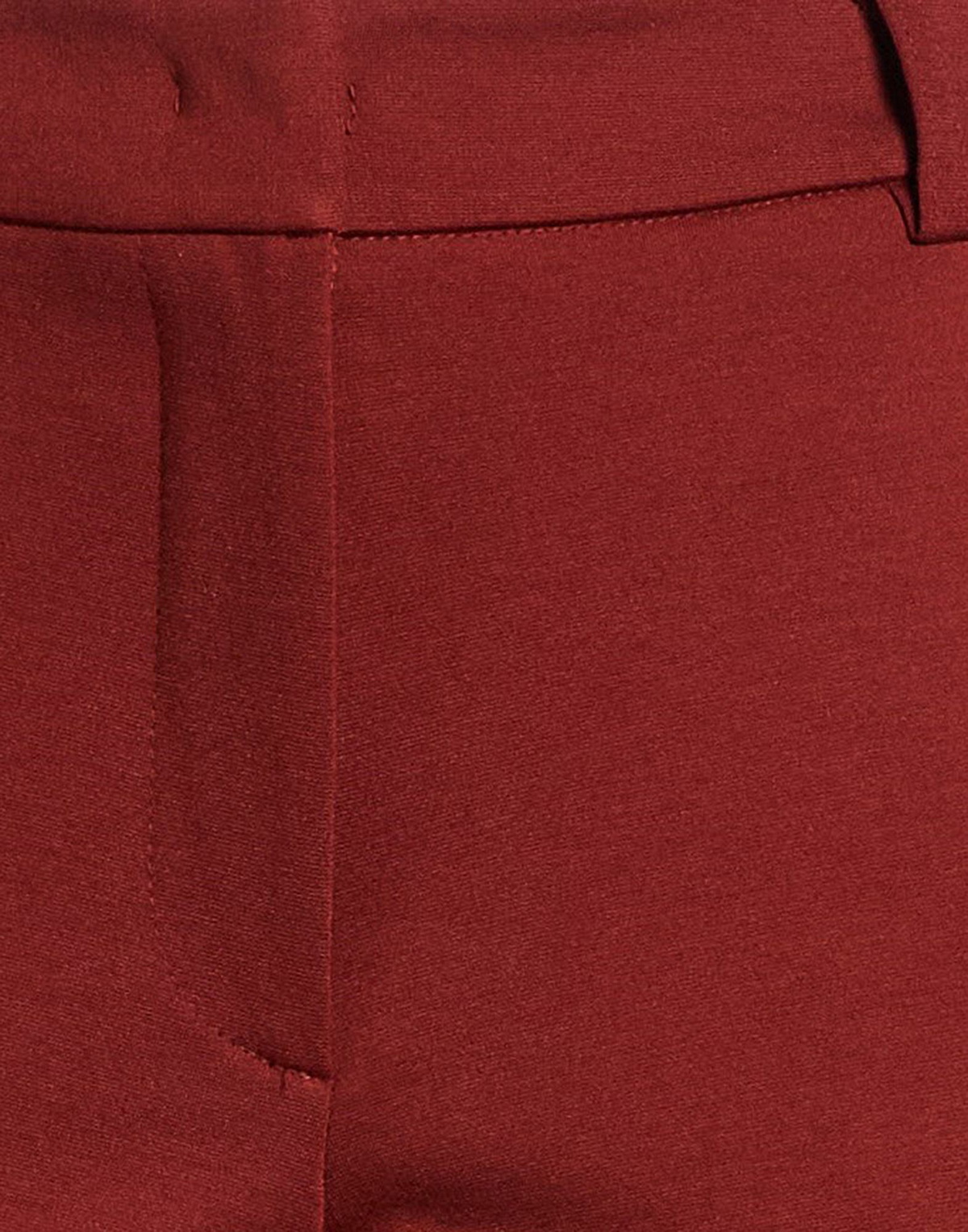 Manila Grace Womens Pants Burgundy