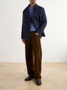 Valstar - Ben Padded Wool-Blend Felt Peacoat - Blue