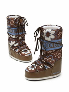 Moon Boot Icon Floral-Print Boots