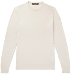 Loro Piana - Slim-Fit Baby Cashmere Sweater - Beige