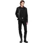 1017 ALYX 9SM Black Leather Leone Jacket