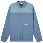 Paul Smith Men's Panel Overshirt Jacket in Blue