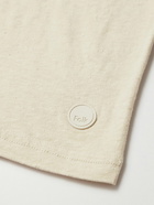 Folk - Assembly Organic Cotton-Blend Jersey T-Shirt - Neutrals