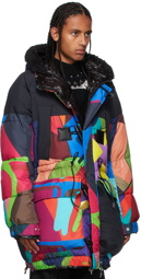 Sacai Multicolor KAWS Edition Parka Jacket