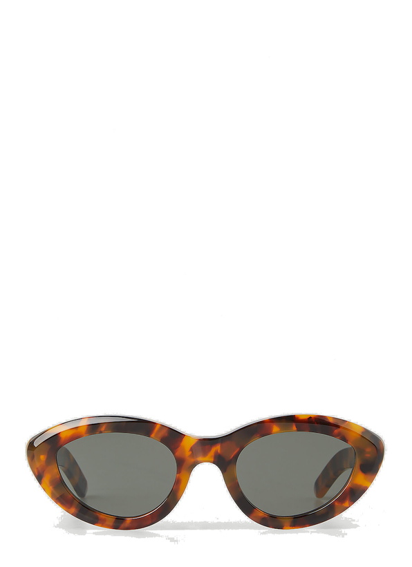 Photo: Cocca Spotted Havana Sunglasses in Brown