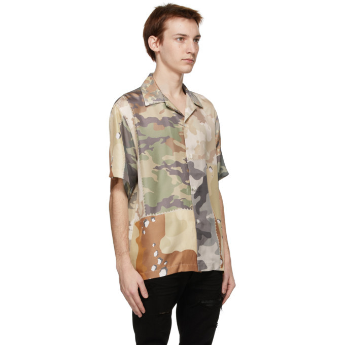 amiri camo shirt