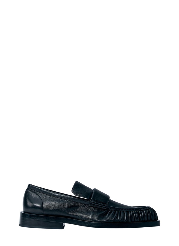 Photo: Jil Sander Ruched Leather Loafers