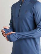 ON - Climate Recycled Jersey Half-Zip Running Top - Blue