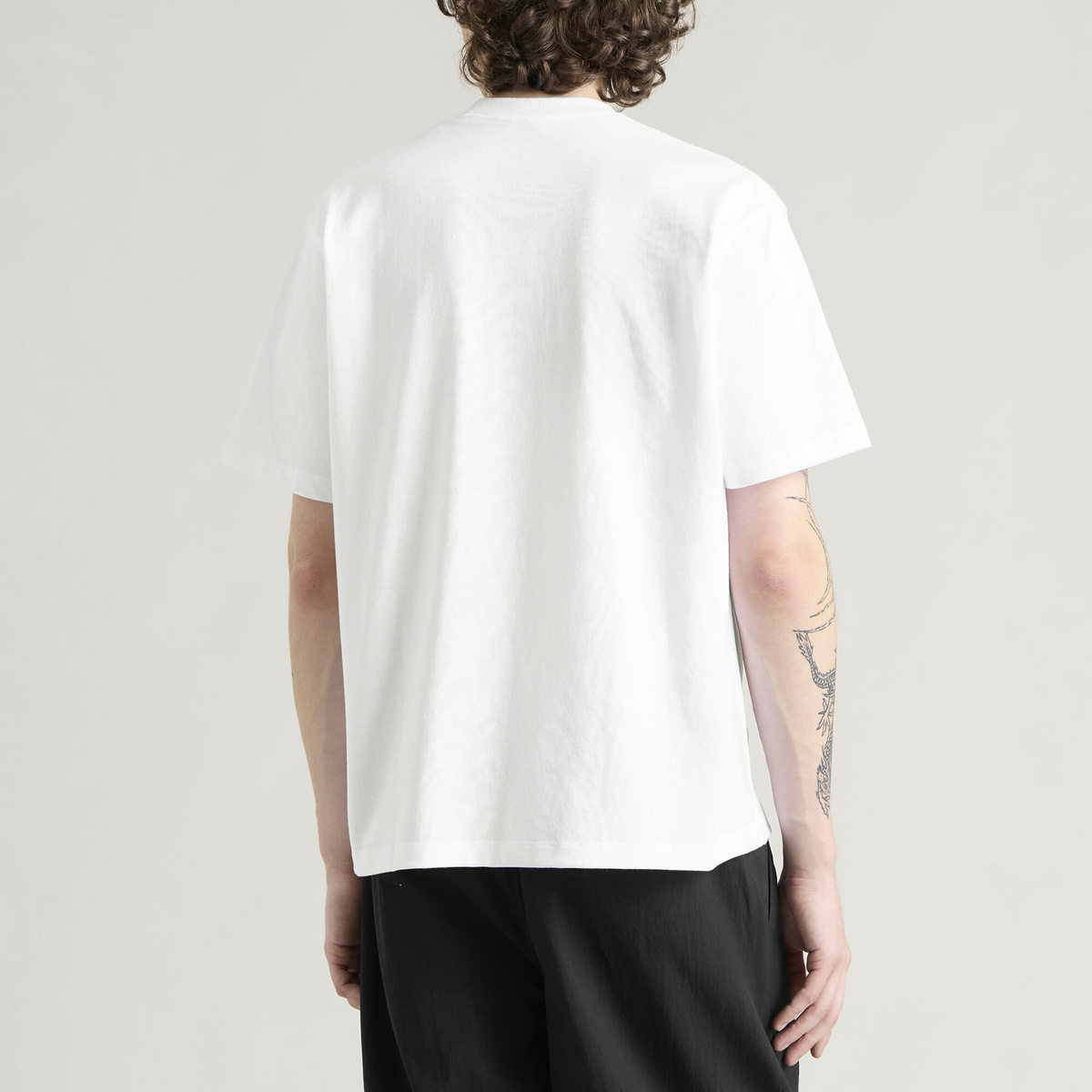 Danton Men's Pocket T-Shirt in White