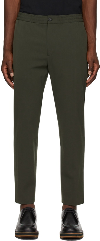 Photo: Solid Homme Wool-Blend Twill Trousers