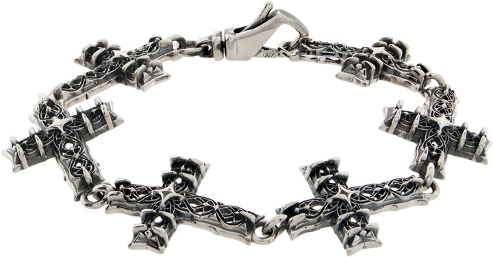Photo: Emanuele Bicocchi Large Multi Notre-Dame Cross Bracelet