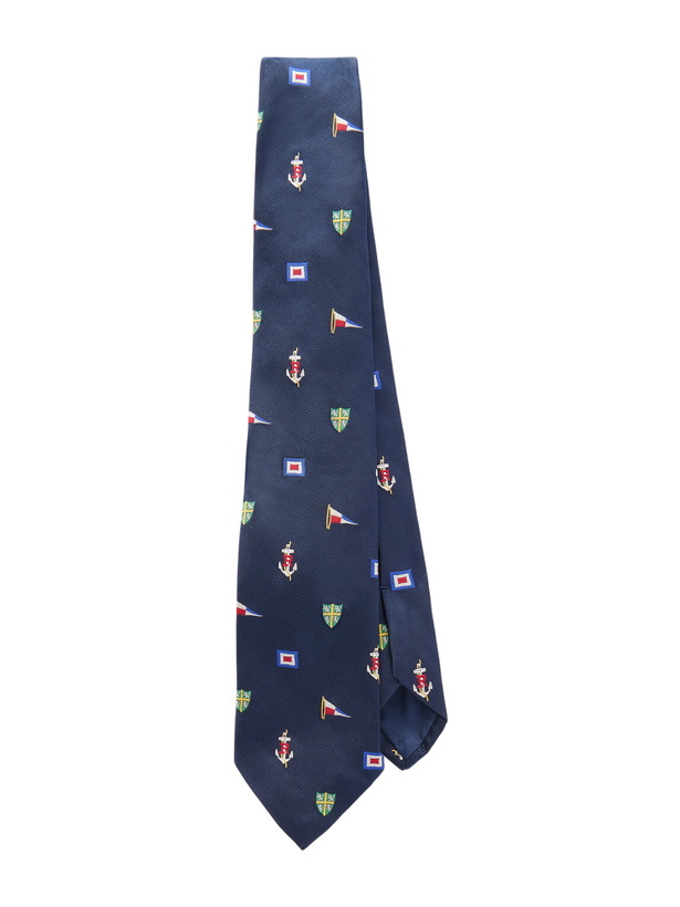 Photo: Polo Ralph Lauren - 8cm Embroidered Silk Tie