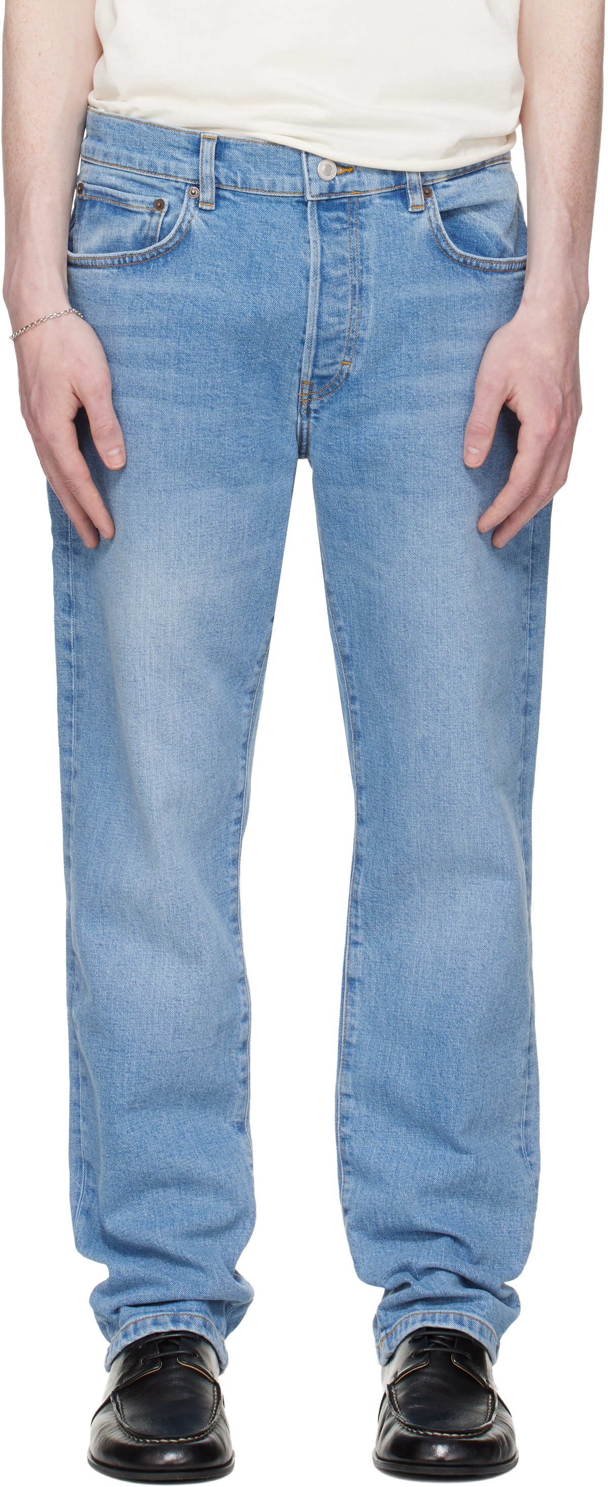 JEANERICA Blue Casual Jeans