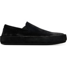 Marsèll Black Cassapelle Leather Slip On Sneakers