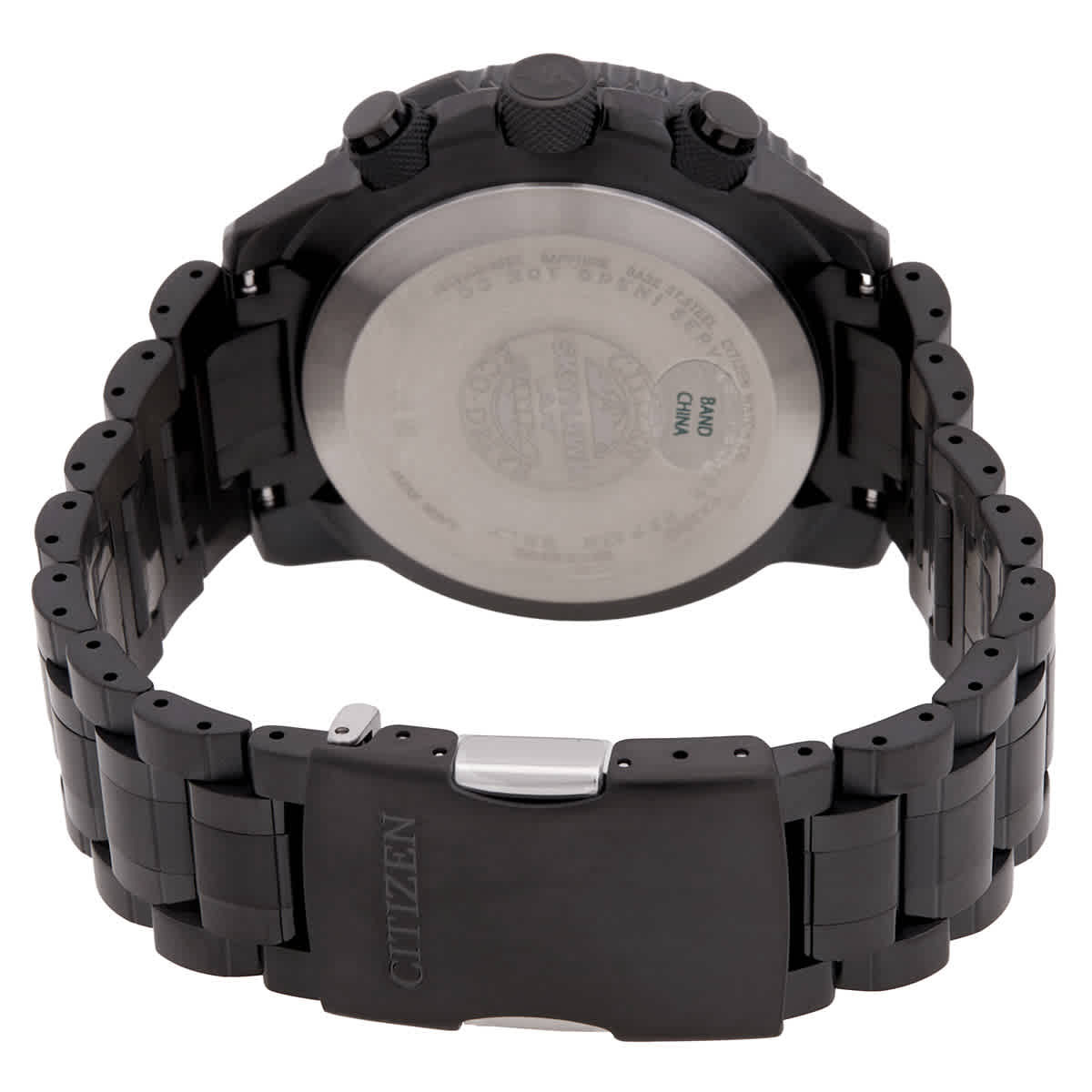 Citizen Promaster Skyhawk A-T Perpetual Alarm World Time Chronograph Analog-Digital Black Dial Mens Watch JY8075-51E