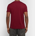 Loro Piana - Slim-Fit Silk and Cotton-Blend Jersey T-Shirt - Men - Red