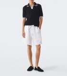 Dolce&Gabbana Embroidered cotton polo shirt
