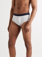 Hamilton And Hare - Five-Pack Stretch-Cotton Jersey Briefs - White