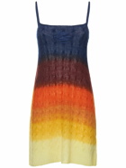 ETRO - Multicolor Wool Knit Mini Dress