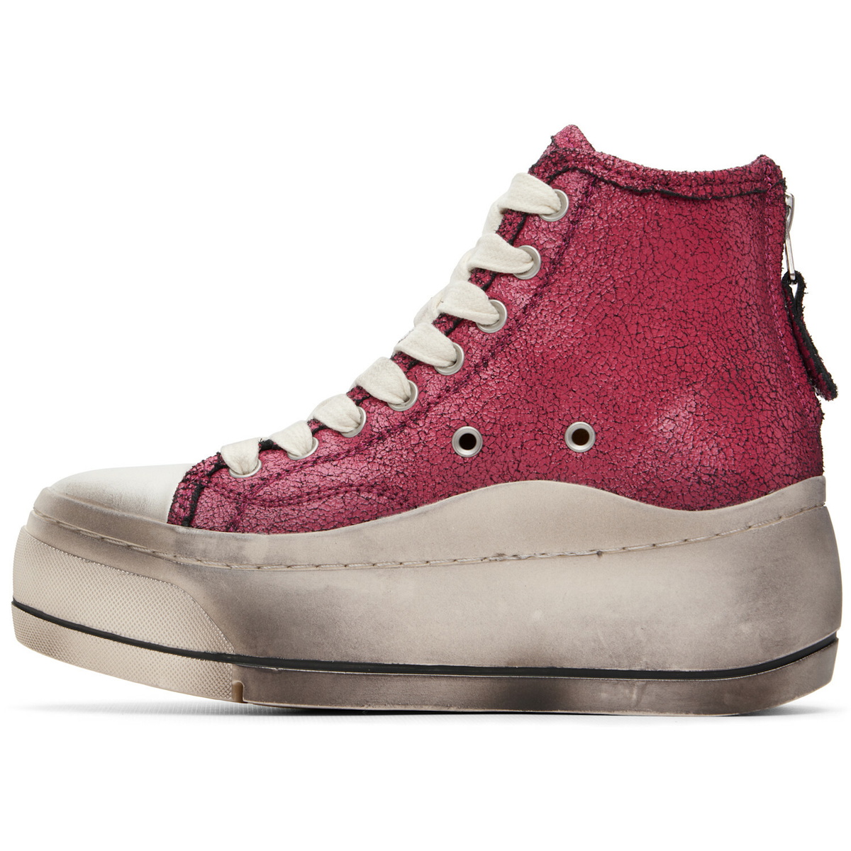 R13 Pink Kurt High Top Sneakers