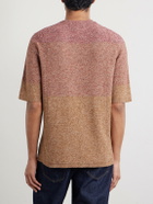 Inis Meáin - Scail Linen and Cotton-Blend T-Shirt - Brown