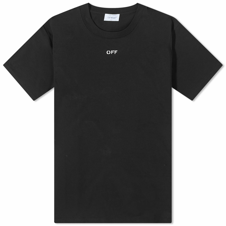 Photo: Off-White Men's Stitch Arrow T-Shirt in Black