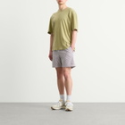 Polo Ralph Lauren Men's Stripe Traveler Swim Shorts in Nutmeg Brown Seersucker