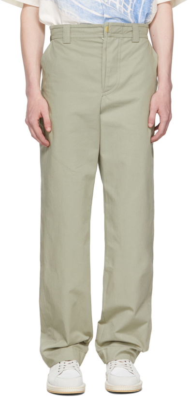 Photo: Jacquemus Grey 'Le Pantalon De Costume' Trousers