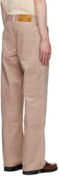 AFTER PRAY Pink Patch Trousers