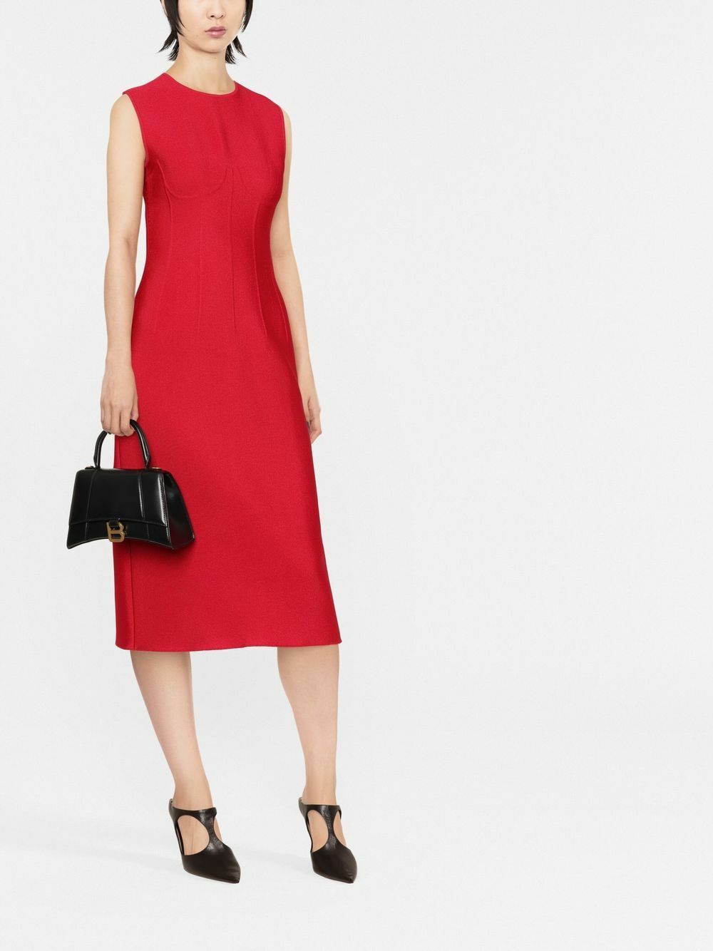 ALEXANDER MCQUEEN Ribbed Knit Sweater Dress •Size S