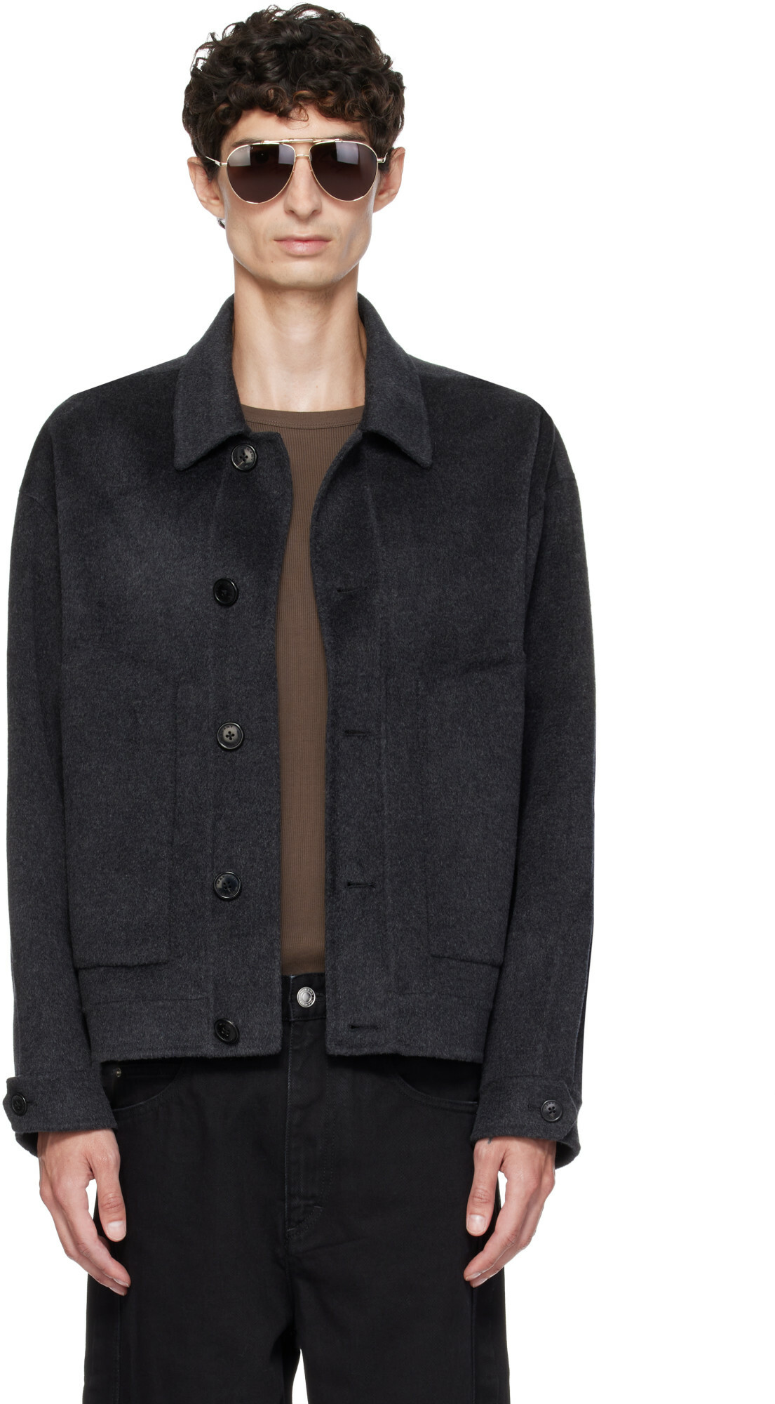 Isabel Marant Gray Casper Jacket