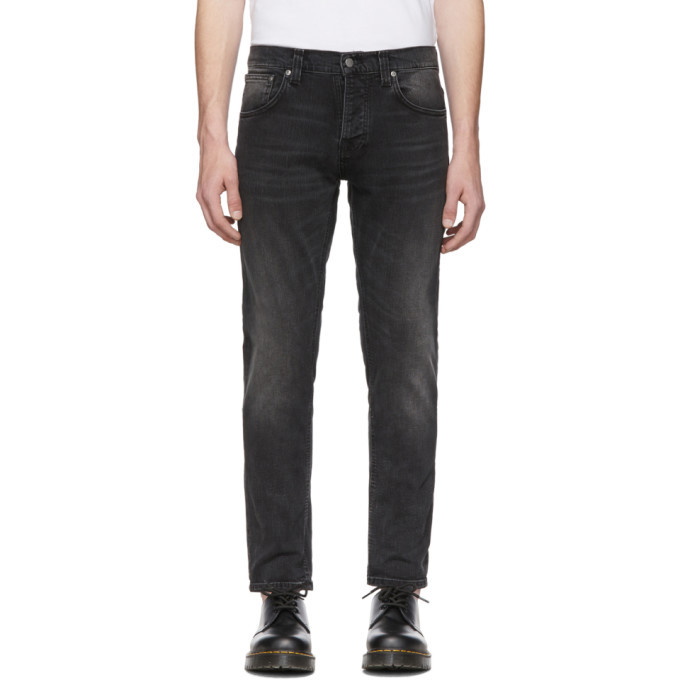 Photo: Nudie Jeans Black Grim Tim Jeans