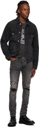 Ksubi Black Paradox Star Van Winkle Jeans