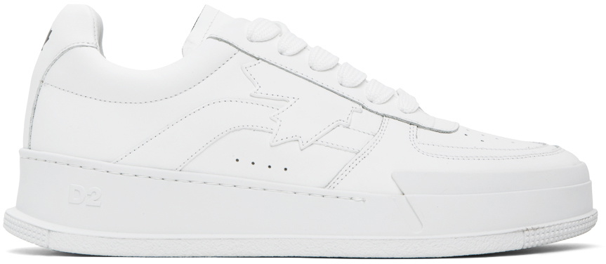 Dsquared2 White Canadian Sneakers Dsquared2
