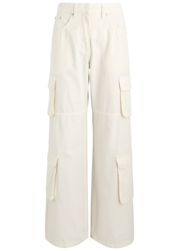 Photo: Represent Fender Straight-leg Cargo Jeans Cream