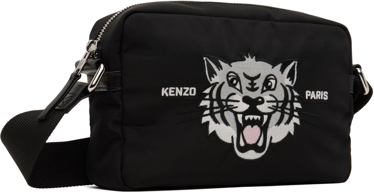 Kenzo Black Kenzo Paris 'Kenzo Varsity' Crossbody Bag