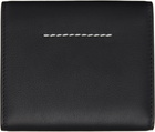 MM6 Maison Margiela Black Trifold Wallet