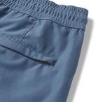 Brunello Cucinelli - Wide-Leg Mid-Length Swim Shorts - Blue