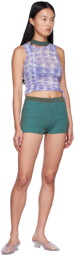 Paloma Wool Blue Gaetana Shorts