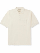 Remi Relief - Cotton-Piqué Polo Shirt - Neutrals