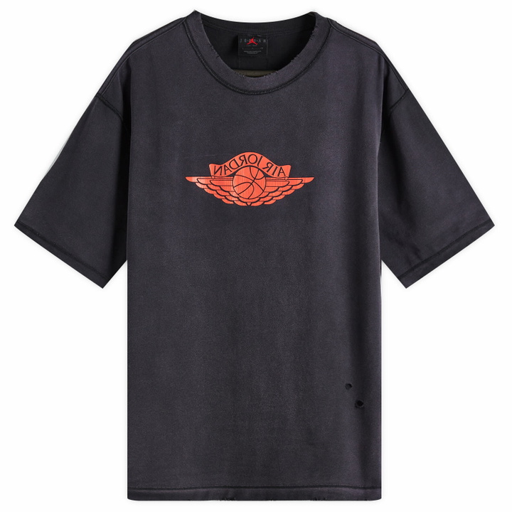 Photo: Air Jordan Men's Rair Air 85' T-Shirt in Black/Chile Red