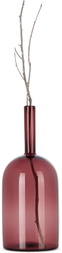 Nate Cotterman Purple Small Flat Bottom Balloon Vase