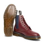 Neighborhood - Dr. Martens Filth and Fury Printed Leather Boots - Men - Burgundy