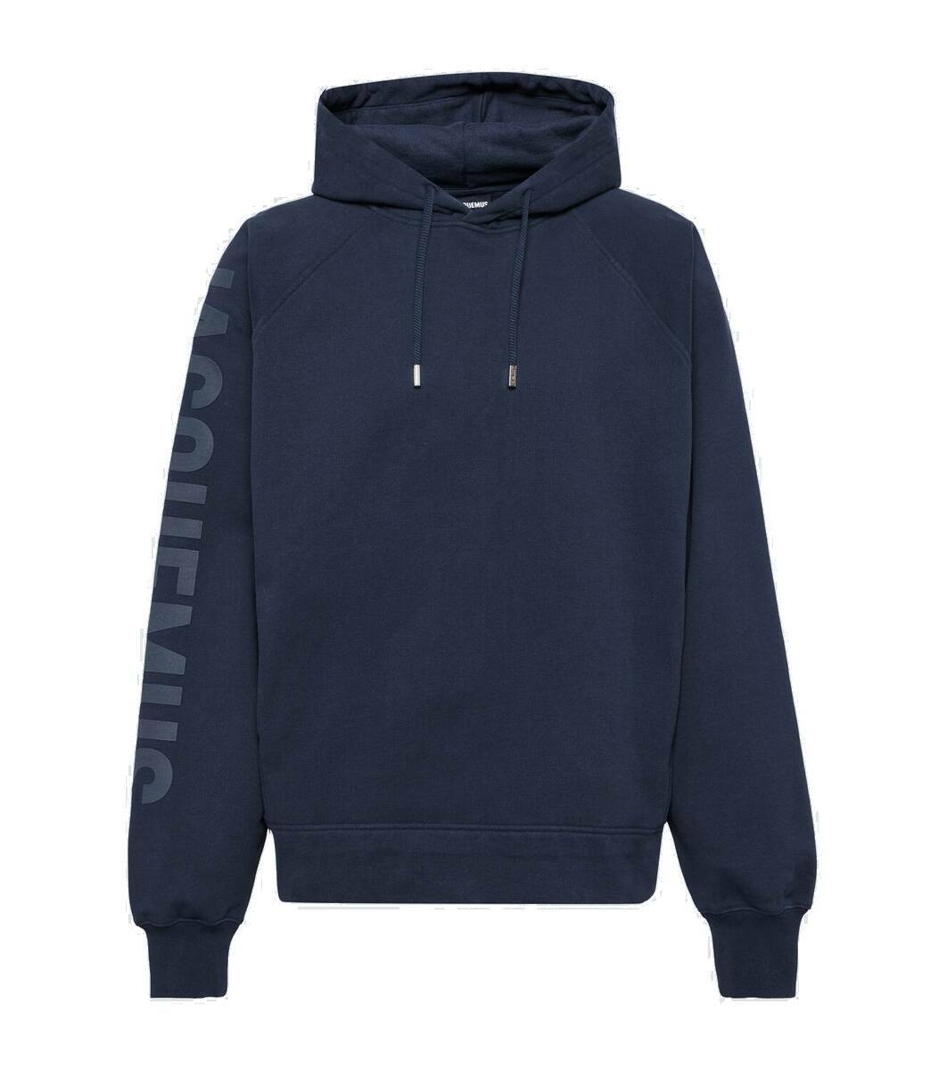 JACQUEMUS Typo Logo Hoodie (Black)