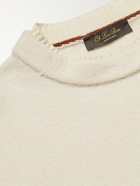 Loro Piana - Layered Garment-Dyed Wish Virgin Wool Sweater - Neutrals