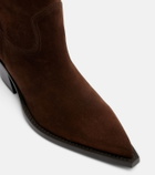 Paris Texas Dakota suede cowboy boots